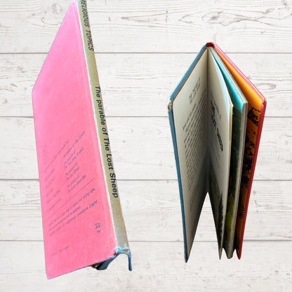 Vintage 1970s ladybird book, The Parable of The Lost Sheep . Series 606A