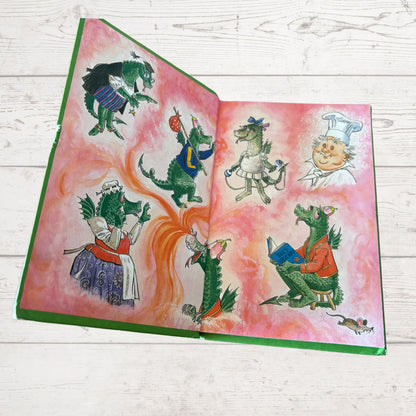 Dennis the Dragon. 1980s Vintage Ladybird Book. Series 401. Great gift idea