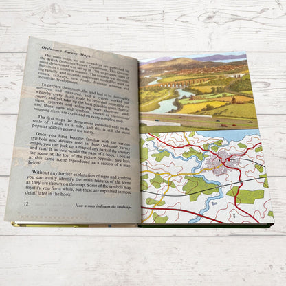 Understanding Maps. Vintage 1960s Ladybird Book. Series 671