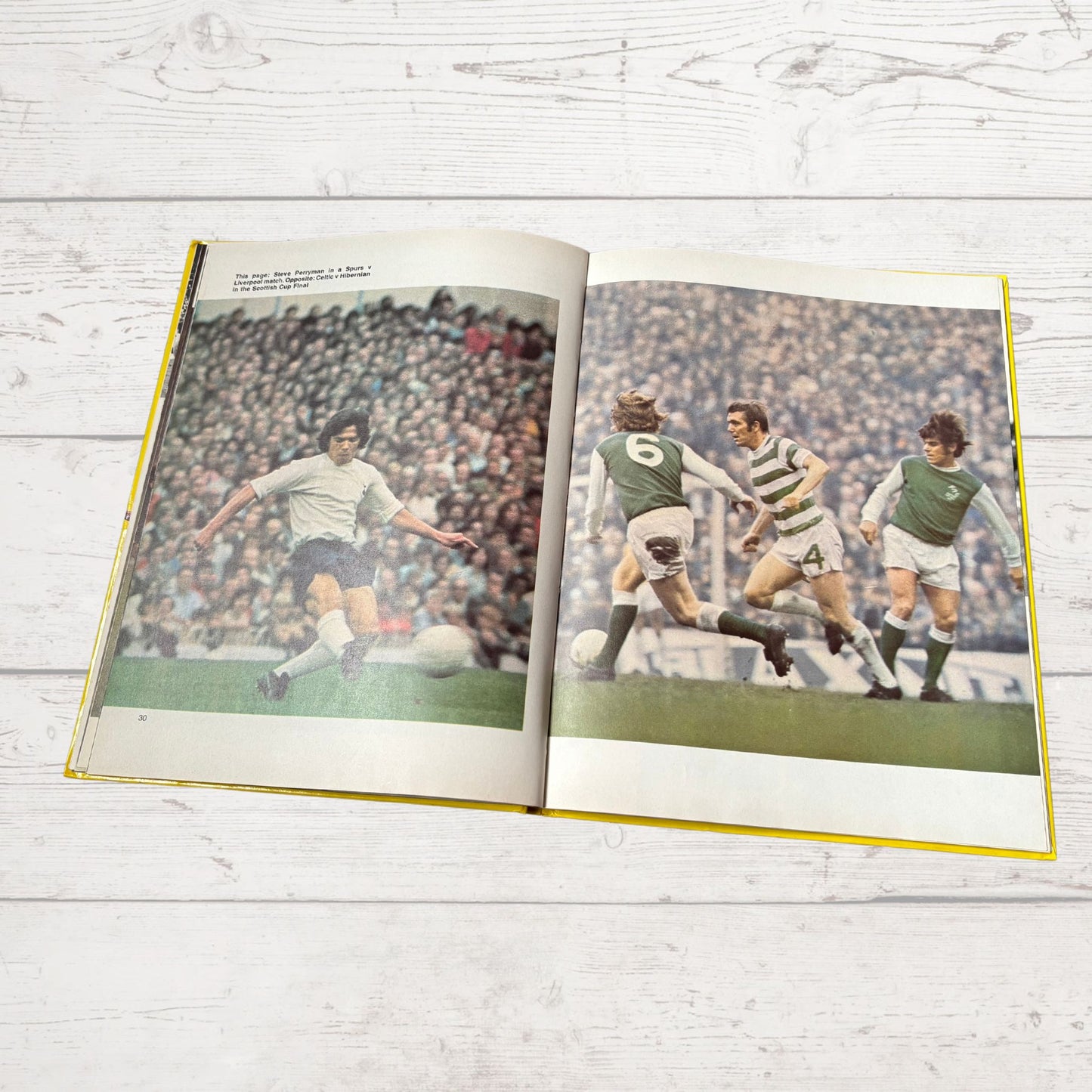 Vintage 1970s Hardback Football Book: Football Champions 1972.Great nostalgic Gift Idea