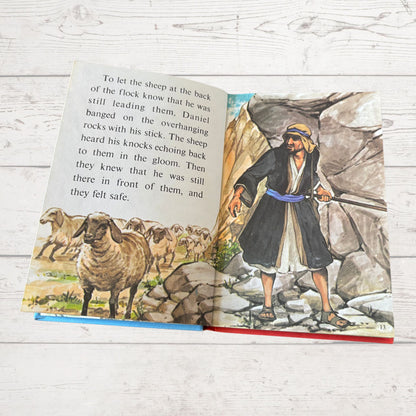 Vintage 1970s ladybird book, The Parable of The Lost Sheep . Series 606A