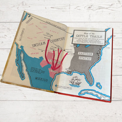 The Story of the Cowboy. Vintage 1970s Ladybird Book.Series 707. Great Gift Idea