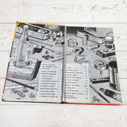 The Ladybird Book of Toys and Games to Make.Vintage Book. Series 633. Great Gift