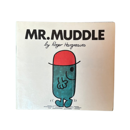 Mr. Muddle by Roger Hargreaves. Original 1970s The Mr Men series. 1976   edition.Great gift idea