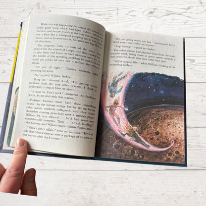 The Planet of Death. 80s Vintage Ladybird Book. Science Fiction, Series 823 . Great Gift Idea