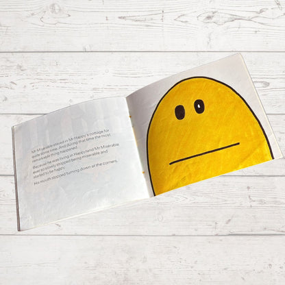 Mr. Happy by Roger Hargreaves. Original 1970s The Mr Men series. 1971 edition