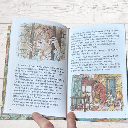 Oliver Twist. Ladybird Children’s Classics Vintage Book .Series 740. Nostalgic gift idea