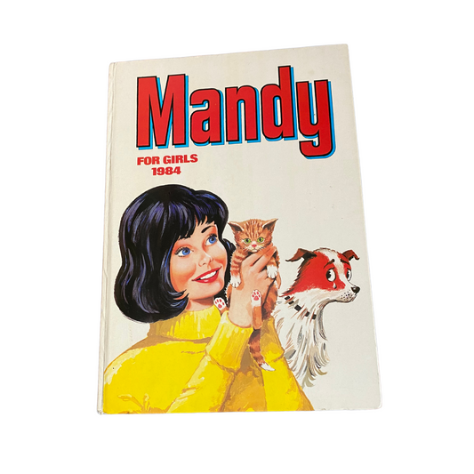 Vintage Mandy Annual 1984, full of fiction, features  and fun. Great gift idea