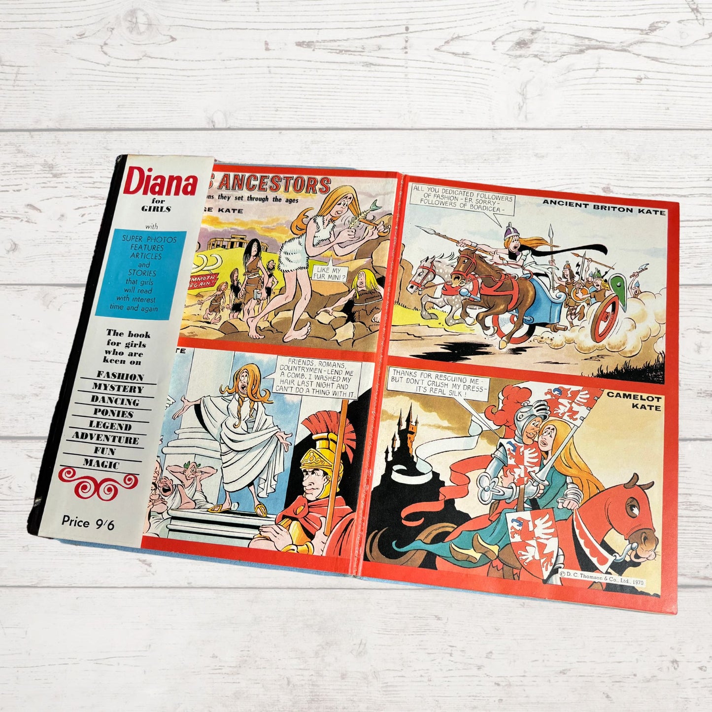 Vintage Diana Annual 1971, full of fiction, fashion, fun and nostalgia. Great gift idea