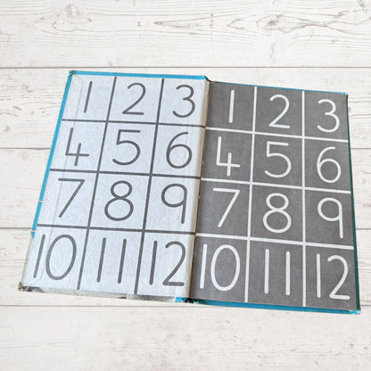 Numbers. Vintage Ladybird Learning to Read Book. 1960s. Series 563