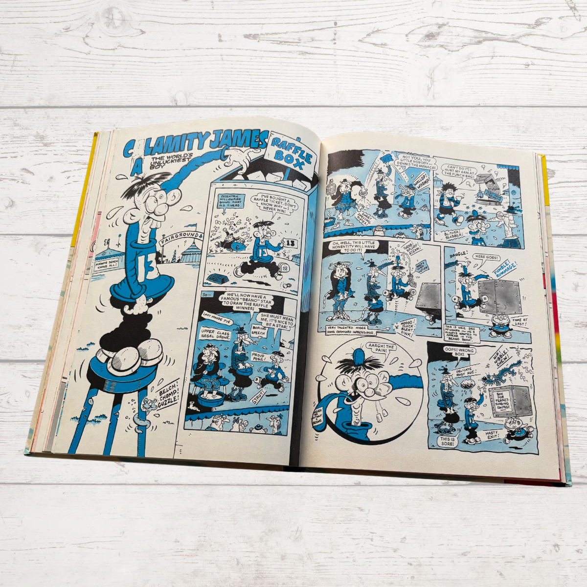 Vintage Beano Book 1988.  Comic Strip Annual for Nostalgic Reading & Collecting. Great Gift Idea