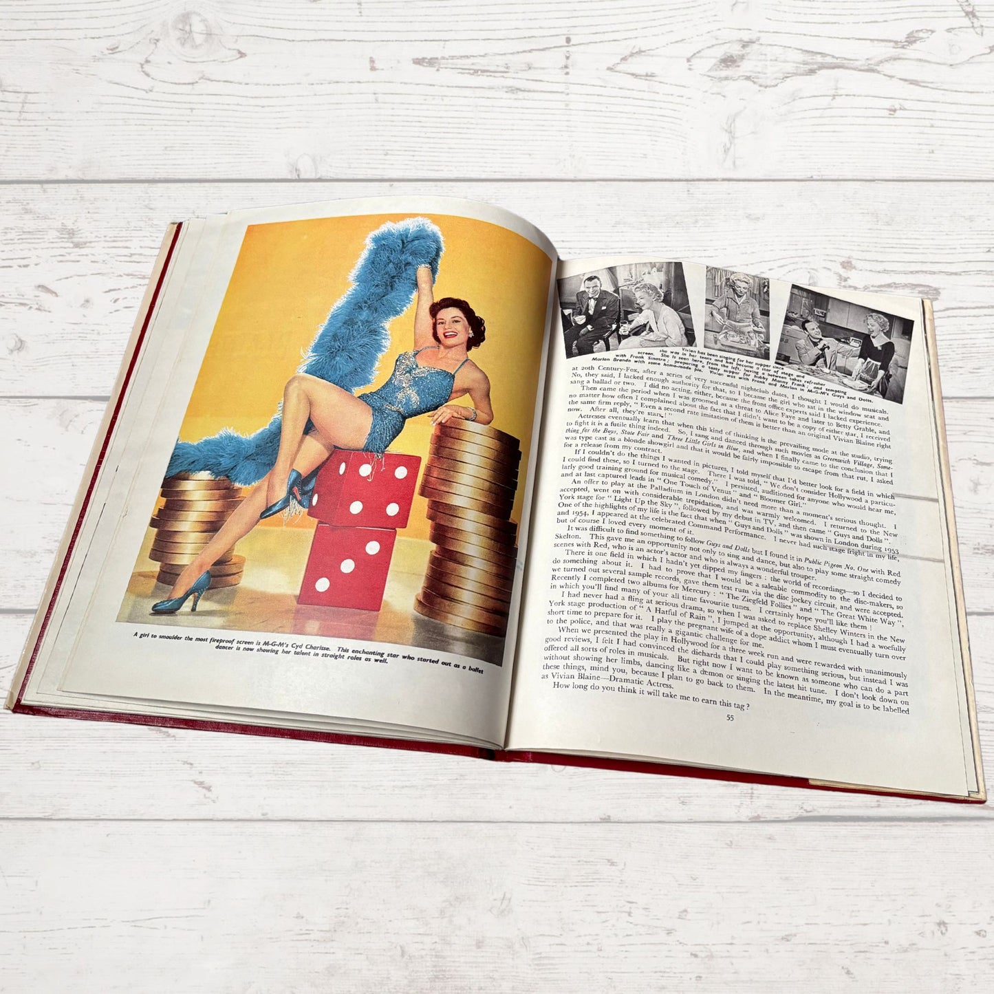 The New Film Show Annual. Vintage 1950s Film Fan Book. Great nostalgic Gift Idea