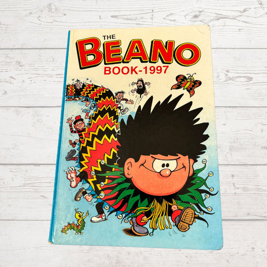 Vintage Beano Annual 1997. Classic Comic Strips for Nostalgic Reading & Collecting. Great gift idea.