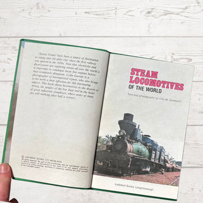 Vintage 1980s Ladybird book. Steam Locomotives of the World. Series 601. Great Gift Idea
