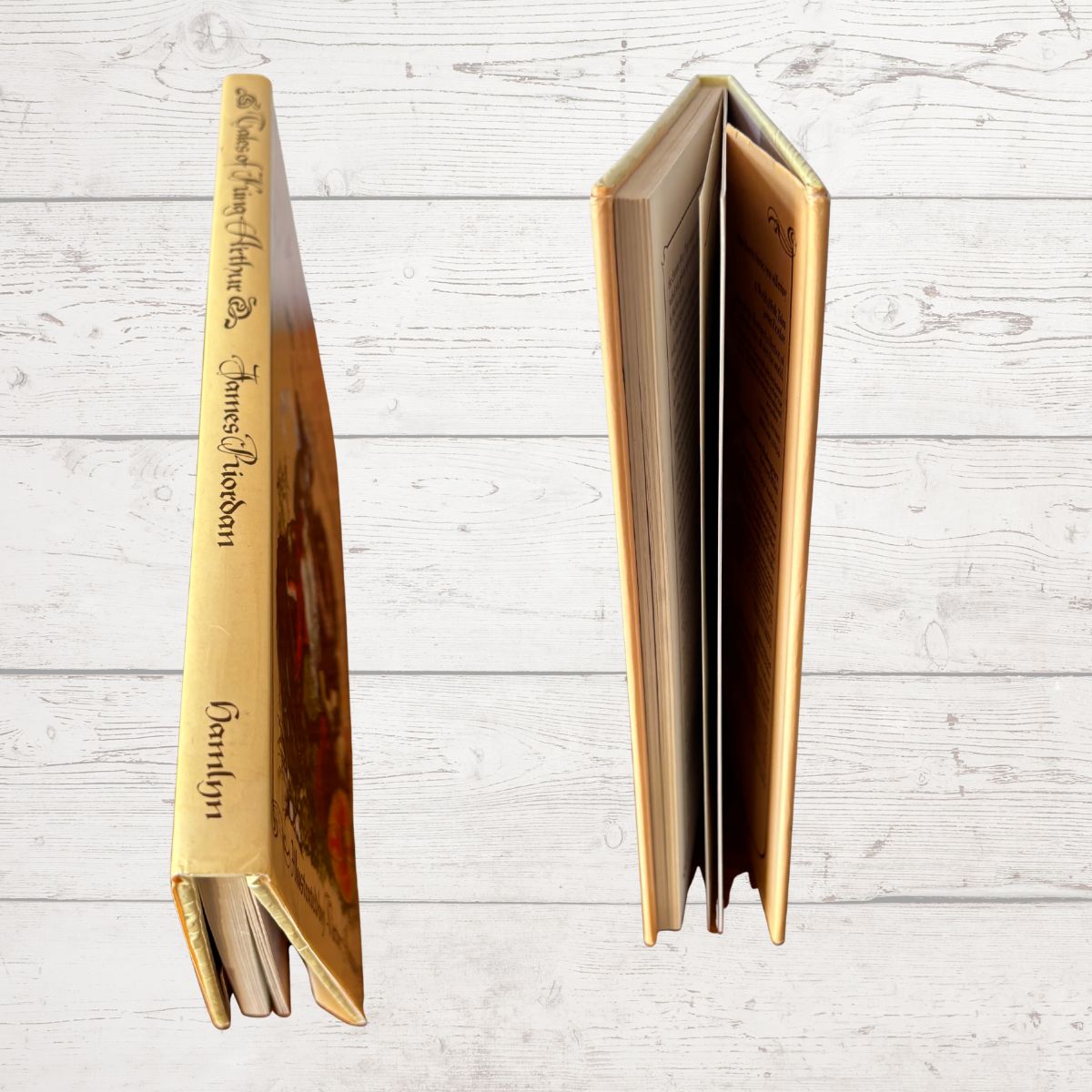 Tales of King Arthur hardback vintage book With dust jacket / spine on a white background