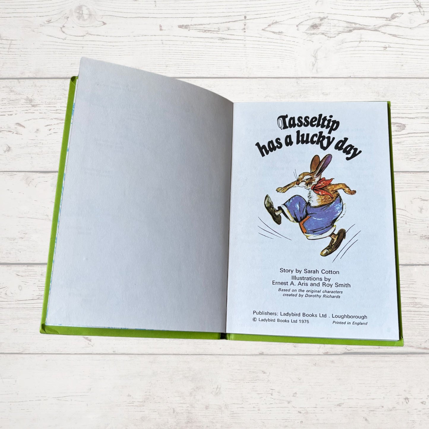 Tasseltip has a Lucky Day. 1970s Vintage Ladybird Book. Series 497. Great gift idea