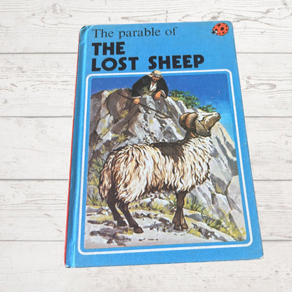 Vintage 1970s ladybird book, The Parable of The Lost Sheep . Series 606A