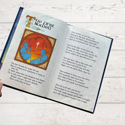 Well - Loved  Carols. 1980s Vintage Ladybird Book. Series 612. Christmas Book