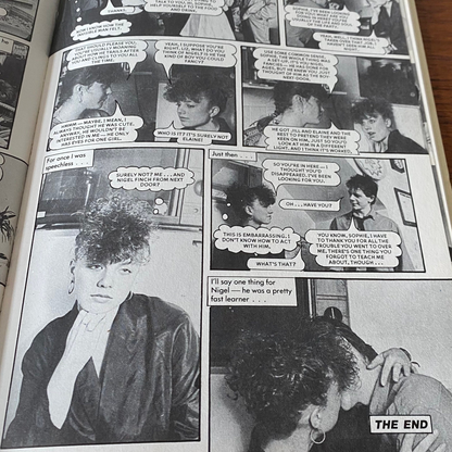 Vintage Blue Jeans Annual 1989 . Packed full of fashion and  photo stories etc . Great nostalgic gift idea