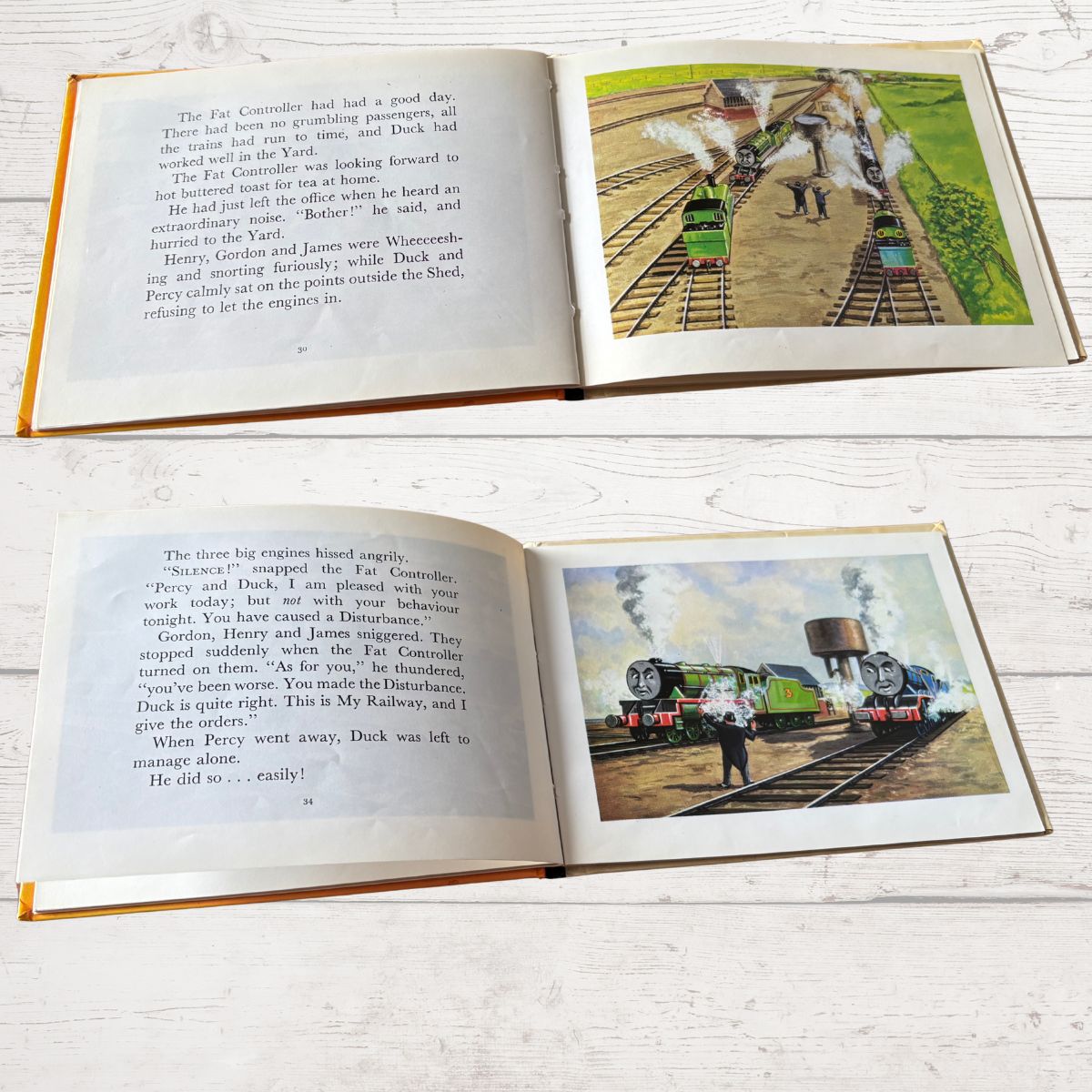 Percy The Small Engine  – 1980s Vintage Hardback by Rev. W. Awdry (Thomas the Tank Engine Railway Series)