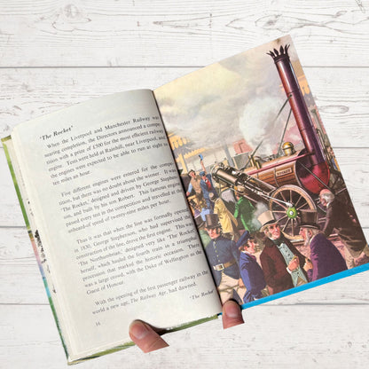 Vintage 1980s Ladybird book. The Story of Railways. Series 601. Great Gift Idea