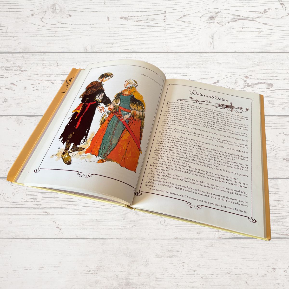 Tales of King Arthur by James Riordan. Illustrated Hardback Vintage Book. Great Gift Idea