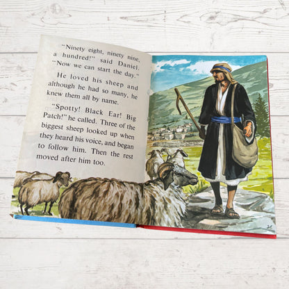 Vintage 1970s ladybird book, The Parable of The Lost Sheep . Series 606A