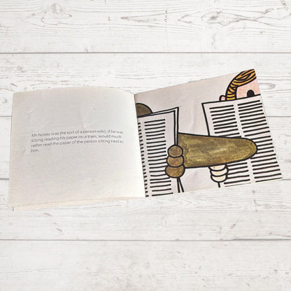 Mr. Nosey by Roger Hargreaves. The Mr Men series. Original 1970s Book