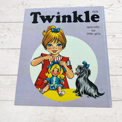 Vintage Twinkle Annual 1974, full of fun stories, rhymes, puzzles  and nostalgia. Great gift idea