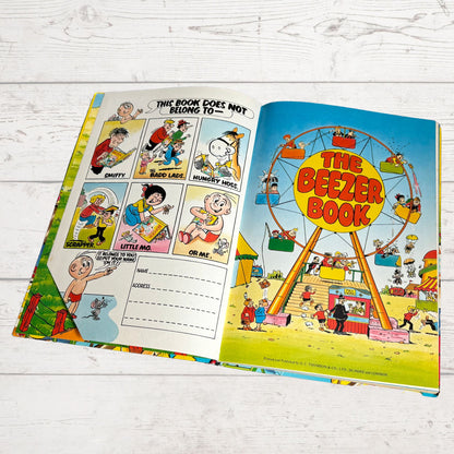 Vintage Beezer Book 1985. Children’s comic annual. Great nostalgic gift idea.