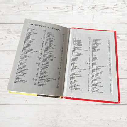 British Wild Flowers. 1970s Vintage Ladybird Book. Series 727. Great Gift Idea