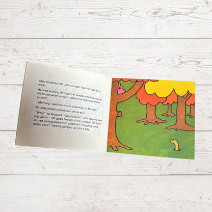 Original 1970s Mr Men Book, Mr Jelly by Roger Hargreaves. 1976. Great gift idea