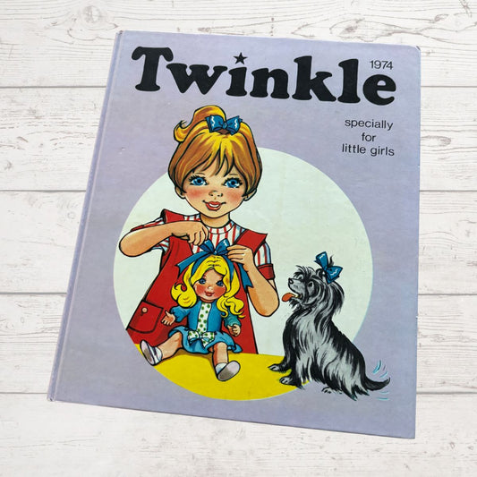 Vintage Twinkle Annual 1974, full of fun stories, rhymes, puzzles  and nostalgia. Great gift idea