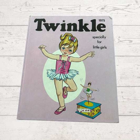 Vintage Twinkle Annual 1975,  full of fun stories, rhymes, puzzles  and nostalgia. Great gift idea