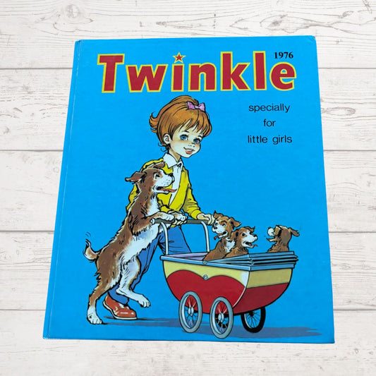 Vintage Twinkle Annual 1976,  full of fun stories, rhymes, puzzles  and nostalgia. Great gift idea