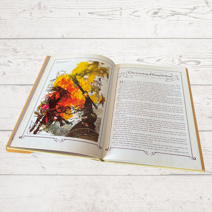 Vintage book of Arthurian legends illustrated by Victor Ambrus on a white background 