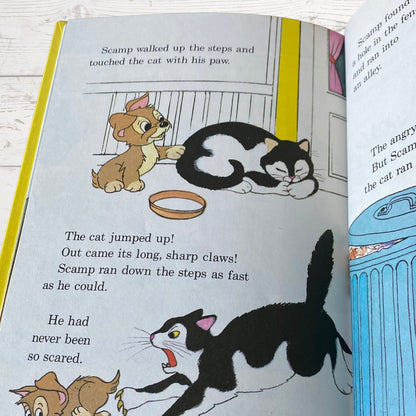 The Lady  and The Tramp vintage picture story  book, Walt Disney Productions,  All is Well That Ends Well , 1979.  Great gift idea