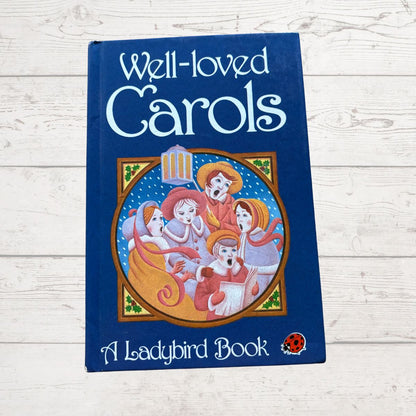 Well - Loved  Carols. 1980s Vintage Ladybird Book. Series 612. Christmas Book