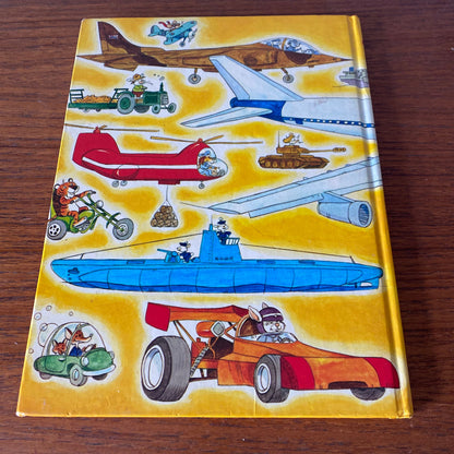 Things that Go Word Book. 70s hardback picture book.. Great gift idea