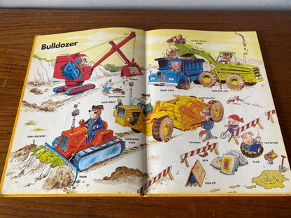 Things that Go Word Book. 70s hardback picture book.. Great gift idea