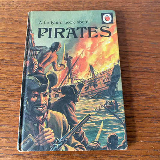 Vintage 1970s ladybird book, Pirates, stories of Black Beard, Captain Bonnet, Mary Read etc. Series 707 . Great gift idea /book Collector