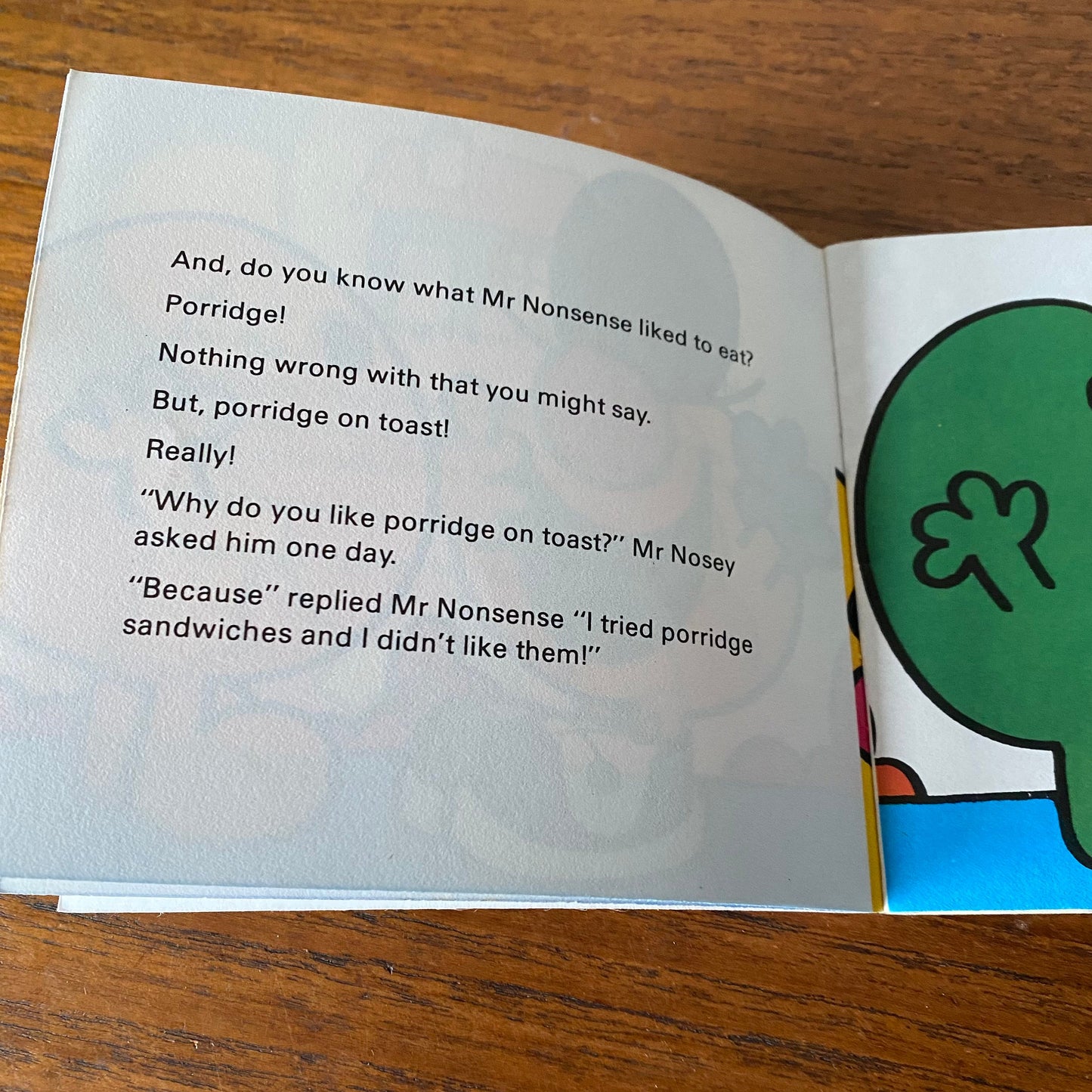 Mr. Nonsense by Roger Hargreaves. Original 1970s The Mr Men series.1978 edition. Great gift idea